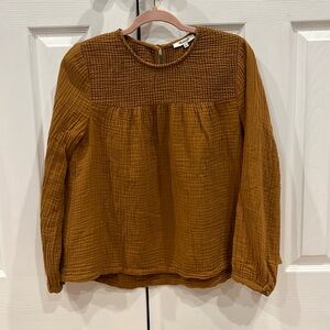 Madewell long sleeve top